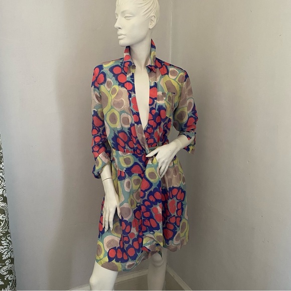 DVF Summer Wrap Silk Dress NWOT - Picture 11 of 11